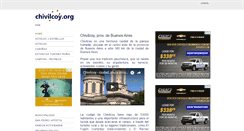 Desktop Screenshot of chivilcoy.org